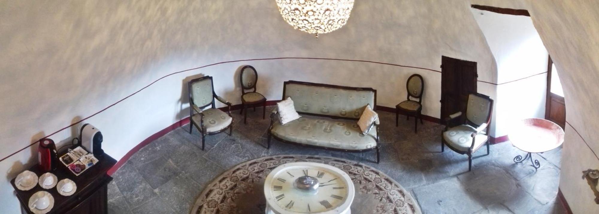 Castello Di Compiano Hotel Relais Museum Kamer foto