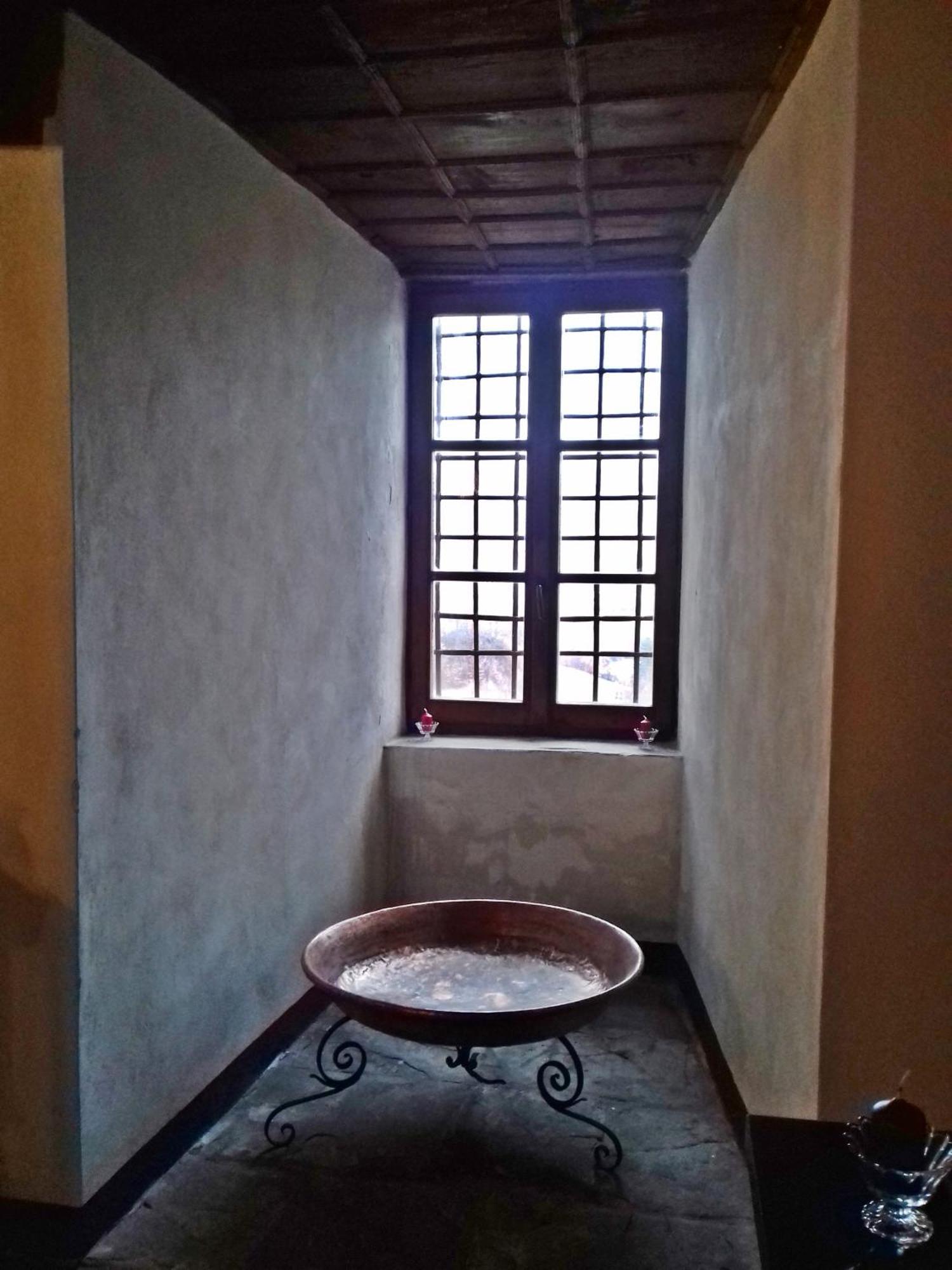 Castello Di Compiano Hotel Relais Museum Kamer foto